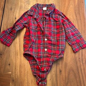 Baby Gap cotton dress shirt size 12-18 months